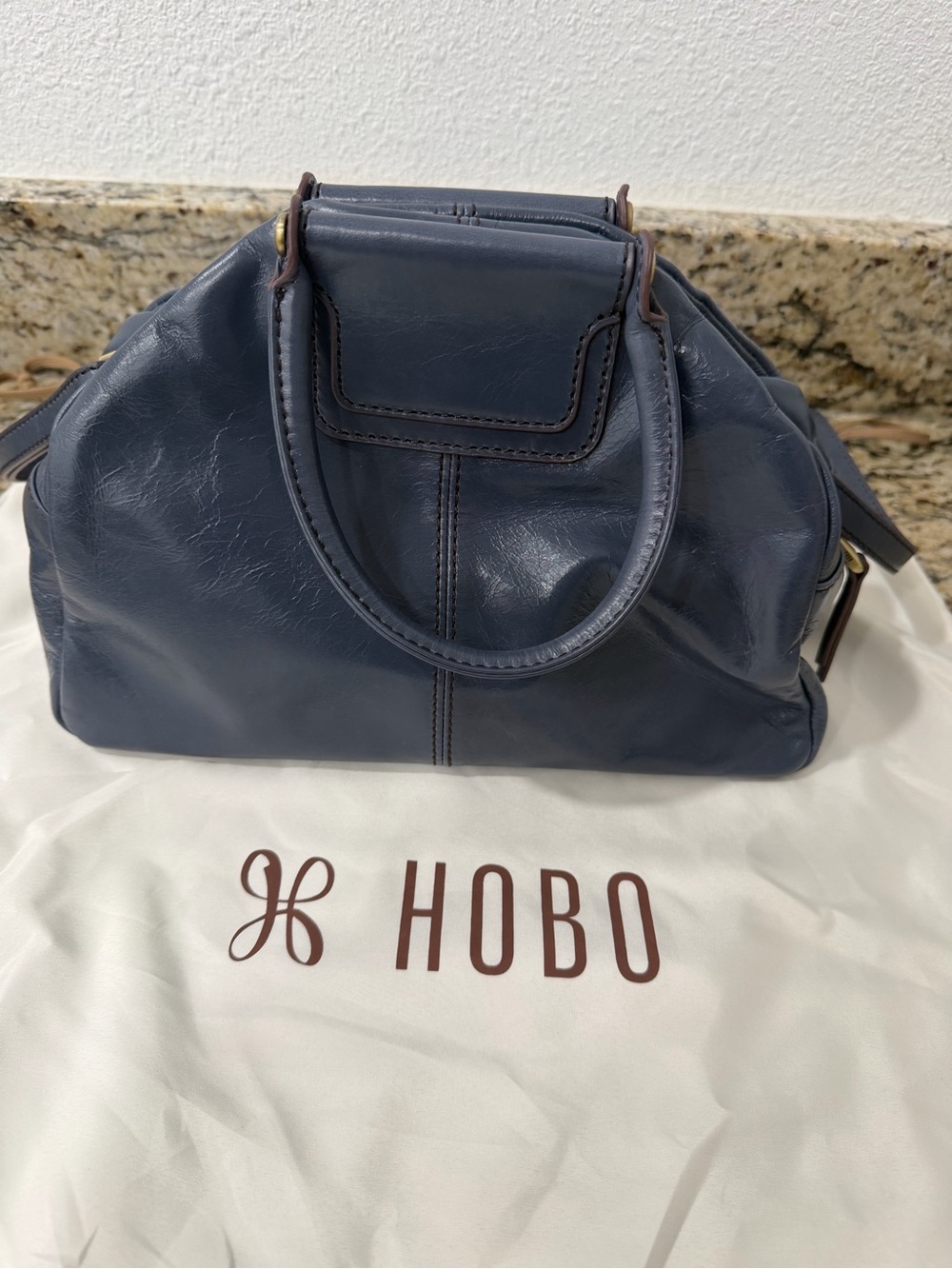HOBO Sheila Drop Handle Satchel Purse Convertible Crossbody NWOT